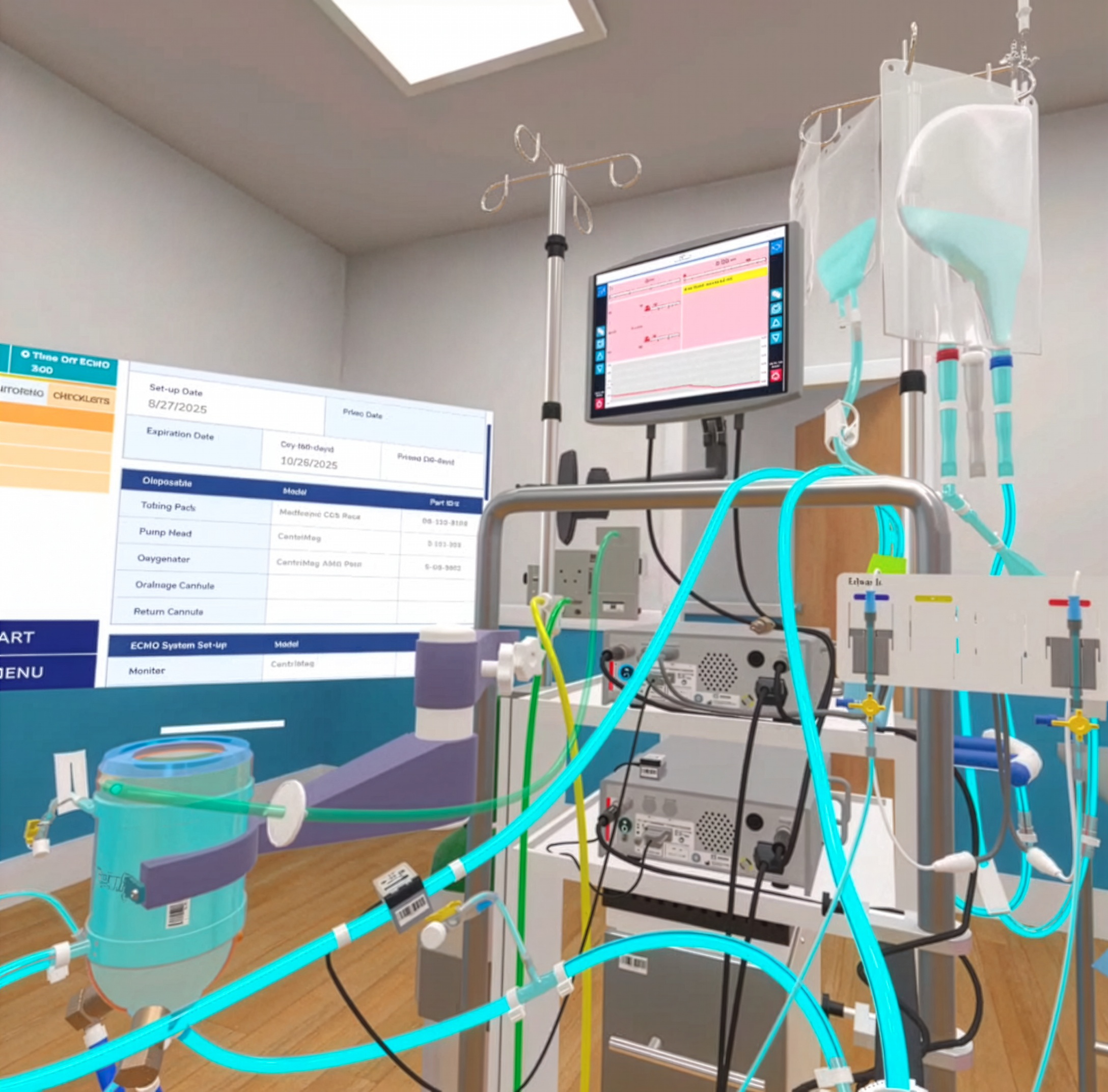 VR Training in action